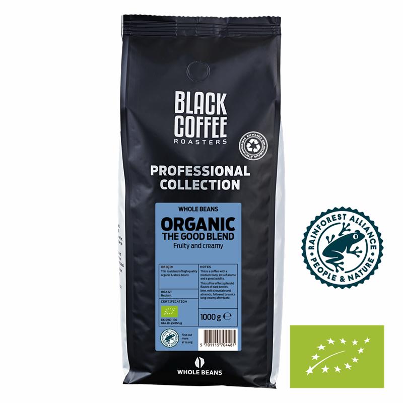 Black Coffee Roasters Organic Fairtrade Hele Bønner