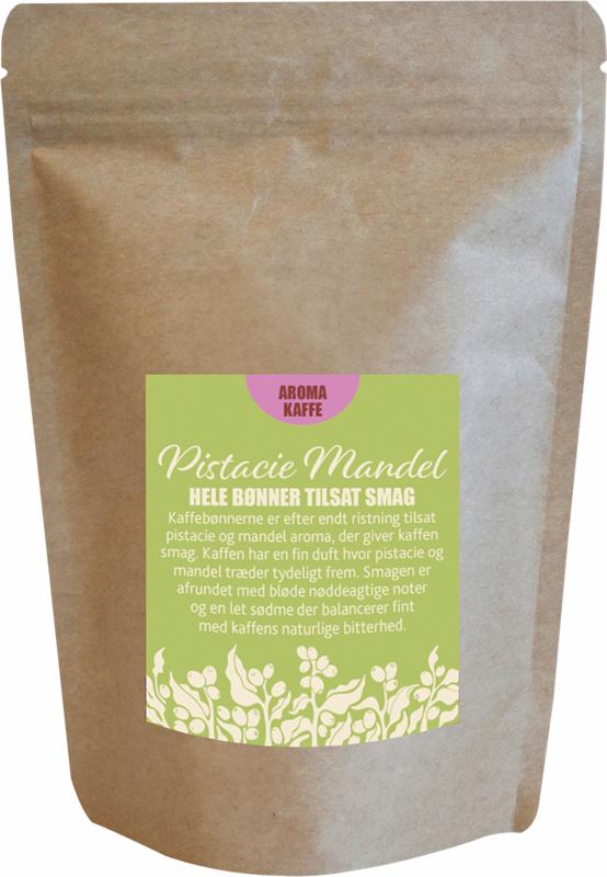 Kaffe Pistacie og mandelsmag