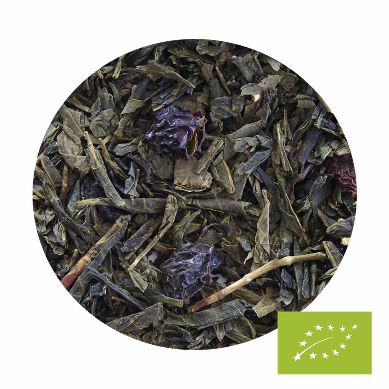 Grøn Earl Grey hyben te, økologisk