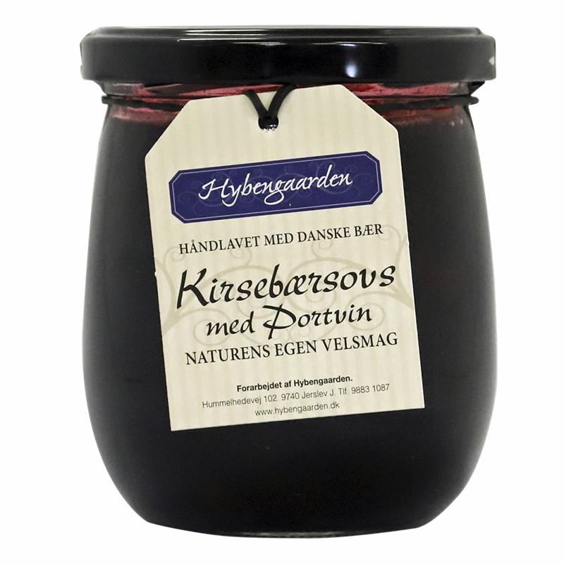 Hybengaarden Kirsebærsovs 400g