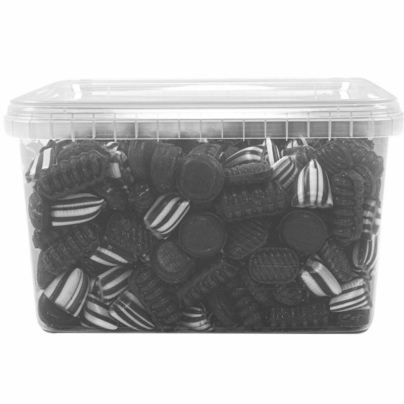 Sukkerfri Bolsjer,  lakridsmix 